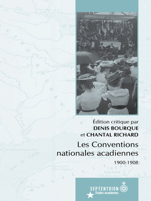 cover image of Conventions nationales acadiennes (Les)